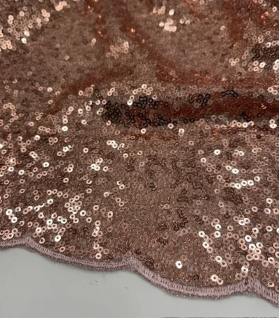 Lantejoula Shine c/ Terminação – Rosa Gold
