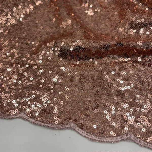 Lantejoula Shine c/ Terminação – Rosa Gold