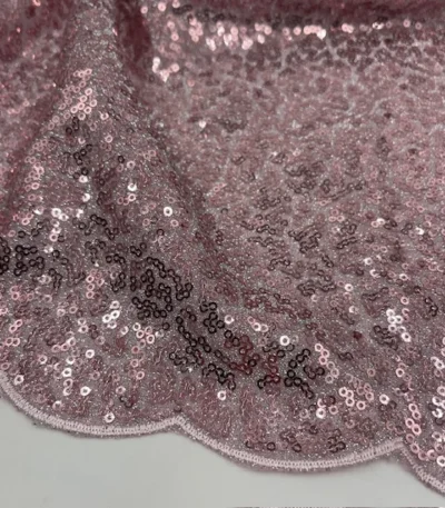 Lantejoula Shine c/ Terminação – Rosa