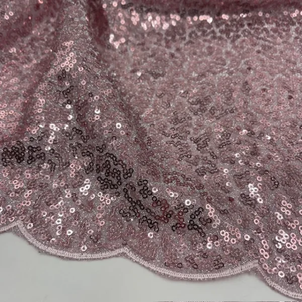 Lantejoula Shine c/ Terminação – Rosa