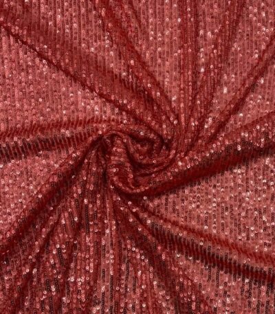 Lantejoula Stripes – Coral