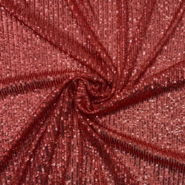 Lantejoula Stripes – Coral