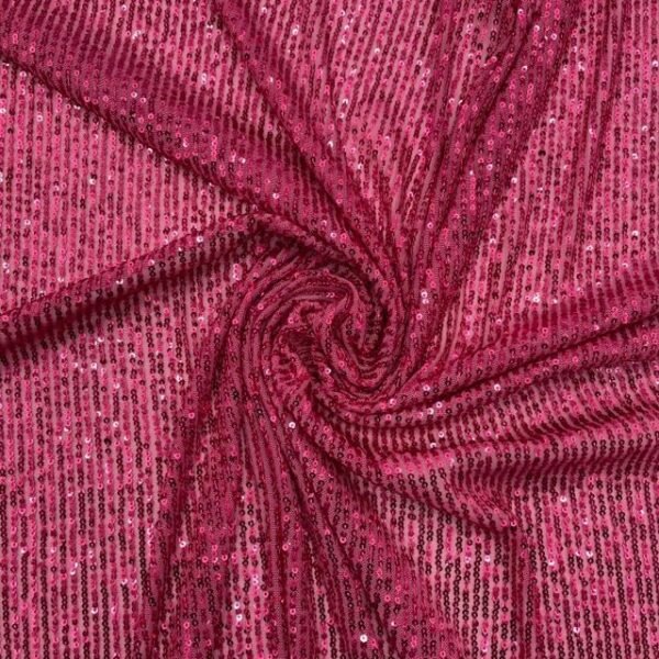 Lantejoula Stripes – Rosa Fuxia