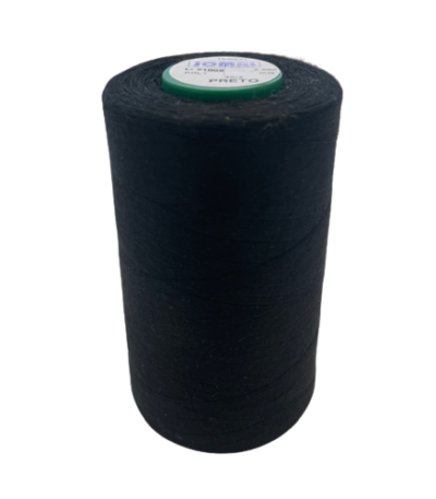 Linha de Costura 40/2 – Preto 5000 mts