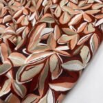 Linho Leaves – Castanho - imagem 3