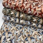 Linho Leaves – Azul - imagem 4
