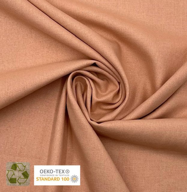 Linho Mistura Reciclado – Salmão