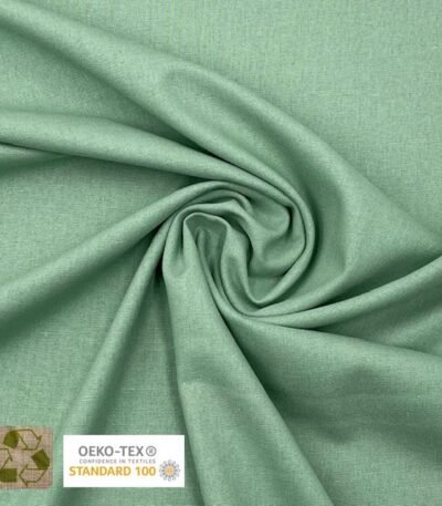 Linho Mistura Reciclado – Verde Menta