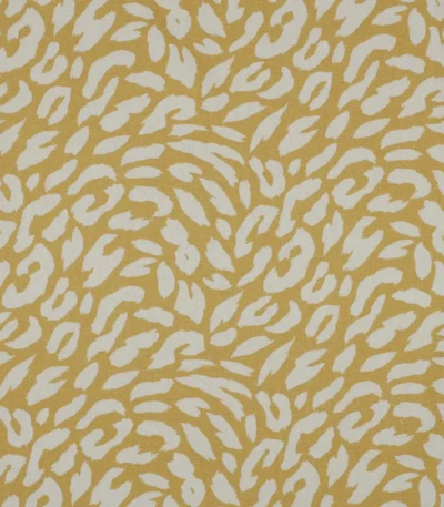 Linho Viscose Animal – Amarelo