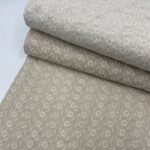 Linho Viscose Bordado – Bege - imagem 4