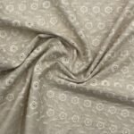 Linho Viscose Bordado – Bege - imagem 2