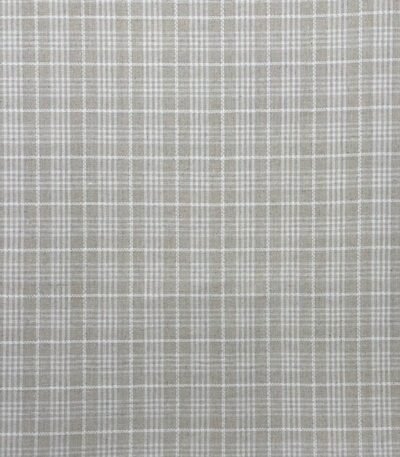 Linho Viscose Checks – Natural