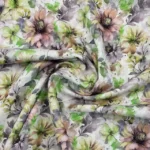Linho Field Flower – Verde - imagem 2