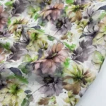 Linho Field Flower – Verde - imagem 3