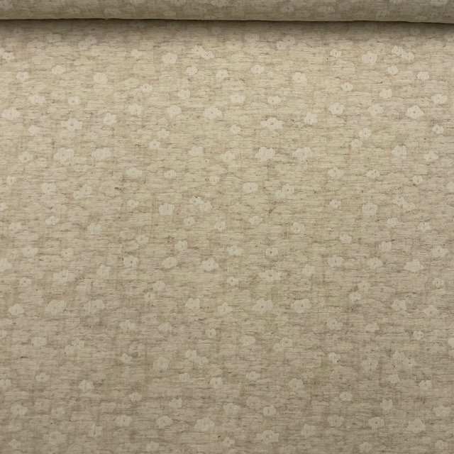 Linho Viscose Jacquard – Natural