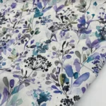 Linho Peony Roses – Azul - imagem 3