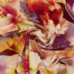 Linho Viscose Spring Bouquet – Rosa - imagem 2
