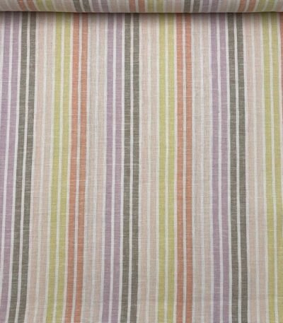 Linho Viscose Stripes – Multicolor