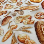 Loneta Estampada 2,80 mts Largura – Bread - imagem 3