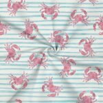 Lycra Reciclada Estampada - Caranguejo - Image 2