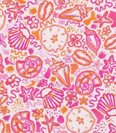 Lycra Reciclada Estampada – Conchas
