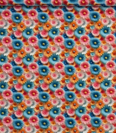 Lycra Estampada 3D