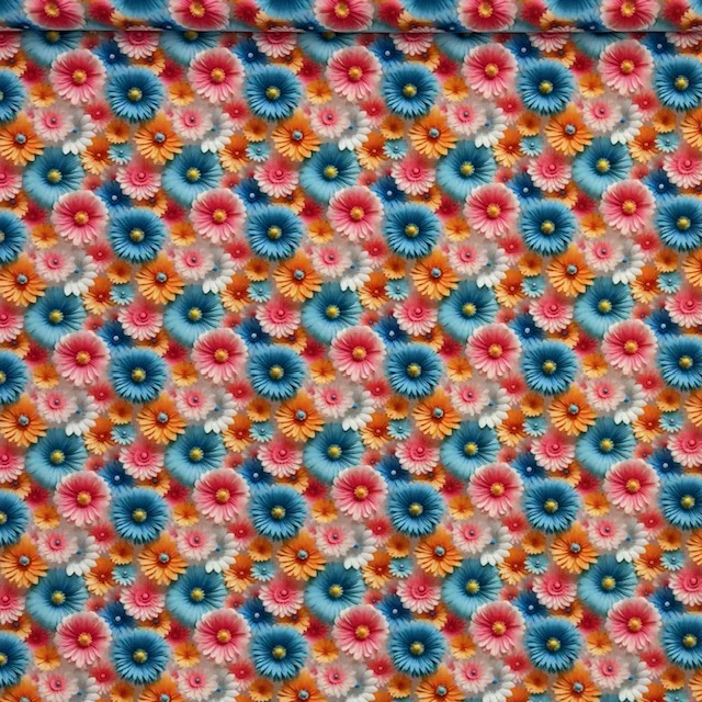 Lycra Estampada 3D