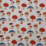 Lycra Estampada – Cogumelos