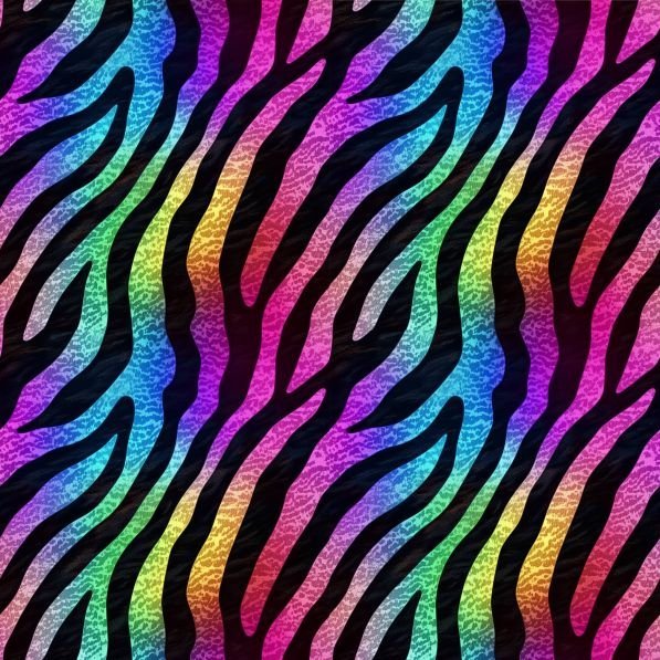 Lycra Estampada – Zebra Multicolor