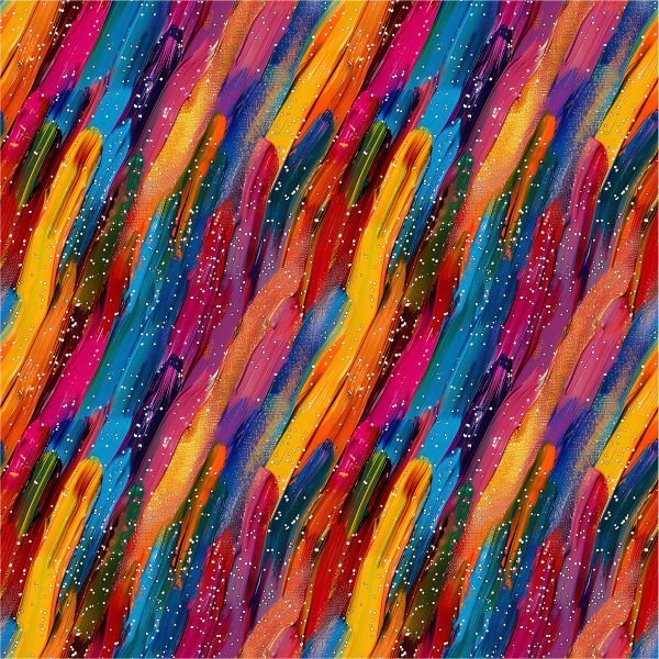 Lycra Estampada – Paint Color