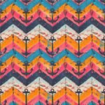 Lycra Estampada – Chevron Âncora