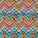 Lycra Estampada – Chevron Oceans