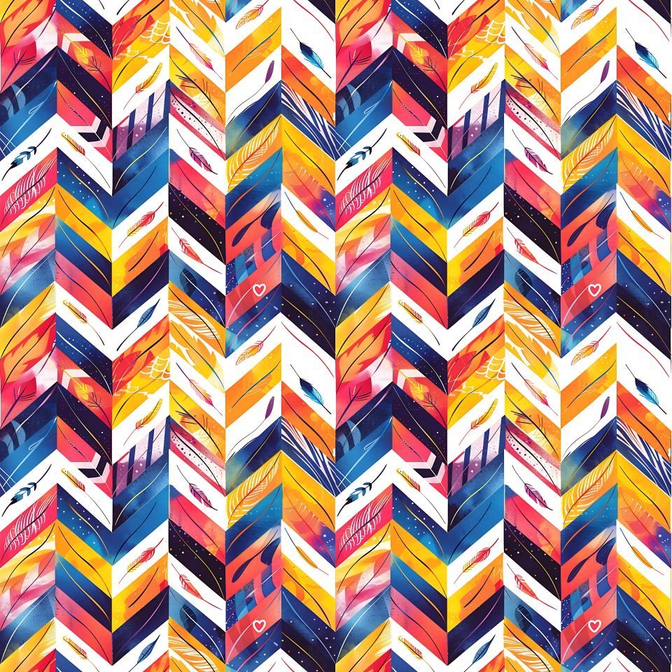 Lycra Estampada – Chevron
