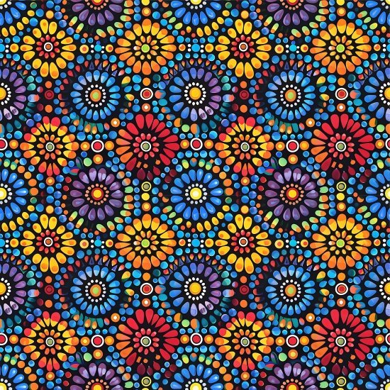 Lycra Estampada – Mandalas