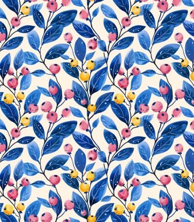 Lycra Estampada – Mirtílios