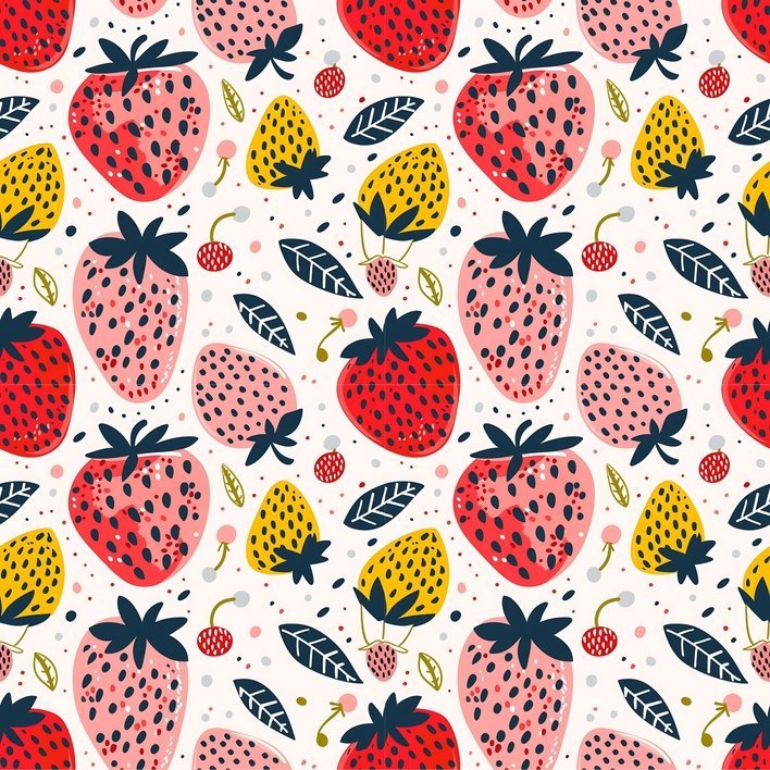 Lycra Estampada – Morangos