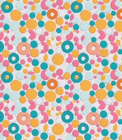 Lycra Estampada – Multi Dots