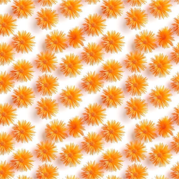 Lycra Estampada – Orange Puff