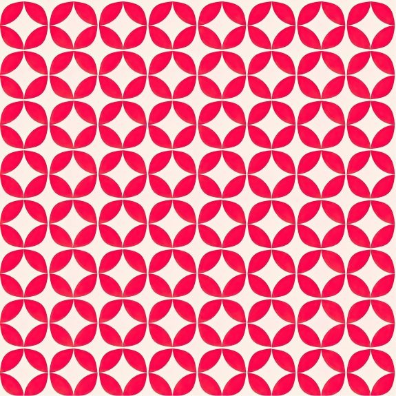 Lycra Estampada – Star Red
