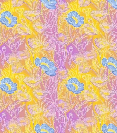 Lycra Estampada – Tulip Multicolor