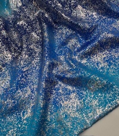 Lycra Flash Foile – Neon Azul