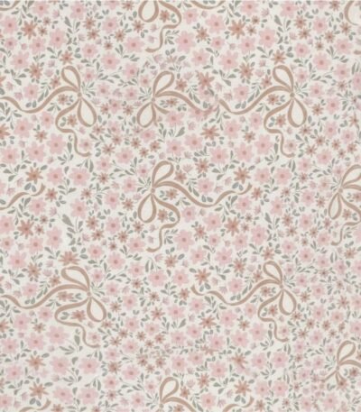 Lycra Reciclada Estampada – Flores e Laços