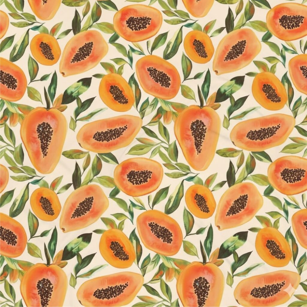 Tecido Lycra Papaia Violet Fabrics