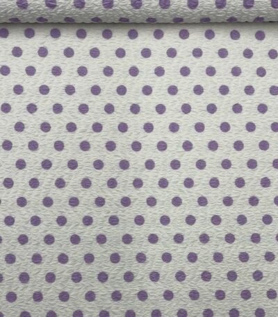 Lycra Texturada Estampada – Lilás