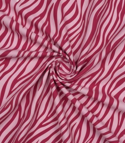 Lycra Reciclada Estampada – Animals Zebra