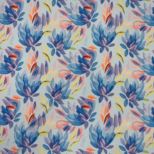 Malha Fria Flowers – Azul