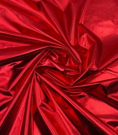 Malha Lamé – Vermelho