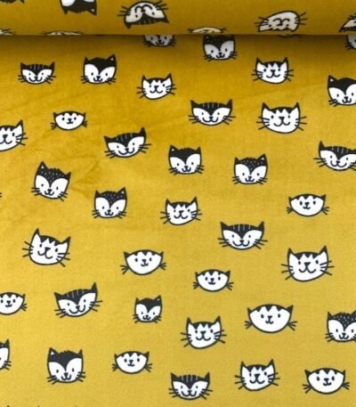 Malha Laminada – Amarelo