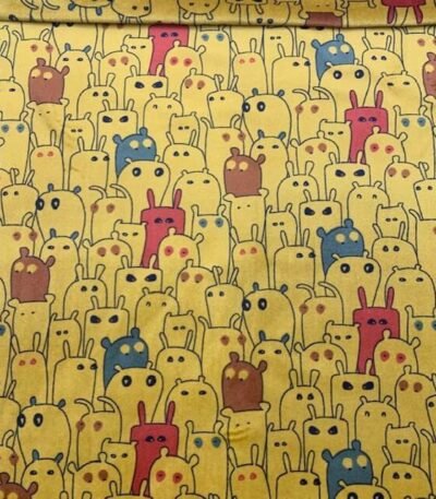 Malha Laminada – Amarelo