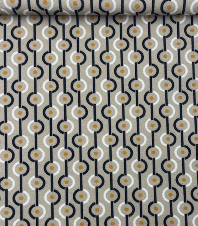 Malha Scuba Crepe – Dots